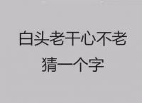 这7个字谜题，你肯定没玩过！简单又新奇，全对的真牛！